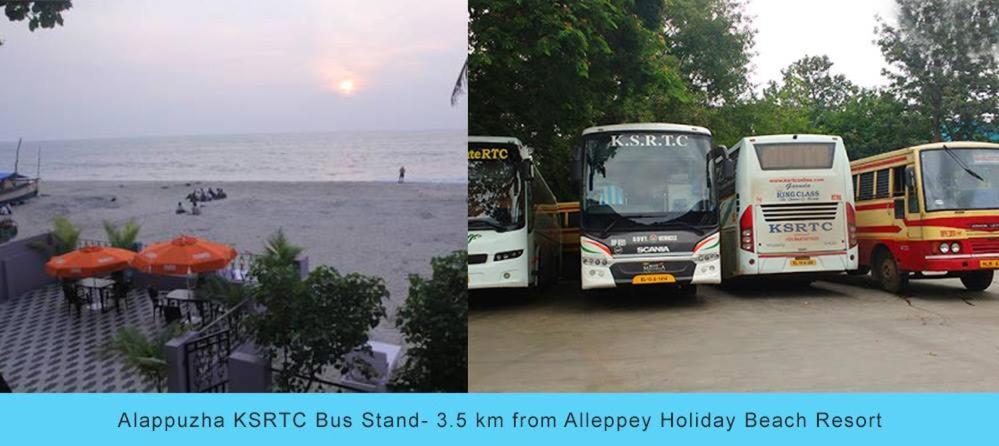 Alleppey Holiday Beach Resort Alappuzha Екстериор снимка
