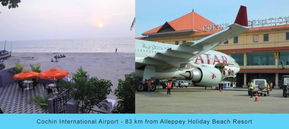 Alleppey Holiday Beach Resort Alappuzha Екстериор снимка